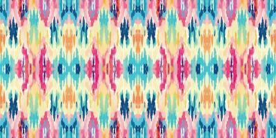 Seamless batik pattern,Seamless tribal batik pattern,and Seamless colorful pattern resemble ethnic boho, Aztec,and ikat styles.designed for use in wallpaper,fabric,curtain,carpet,Batik Embroidery vector