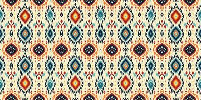 Seamless batik pattern,Seamless tribal batik pattern,and Seamless colorful pattern resemble ethnic boho, Aztec,and ikat styles.designed for use in wallpaper,fabric,curtain,carpet,Batik Embroidery vector