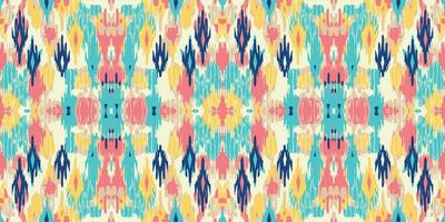 Seamless batik pattern,Seamless tribal batik pattern,and Seamless colorful pattern resemble ethnic boho, Aztec,and ikat styles.designed for use in wallpaper,fabric,curtain,carpet,Batik Embroidery vector