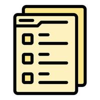 User folder icon vector flat