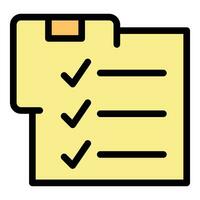 Clipboard relocation icon vector flat