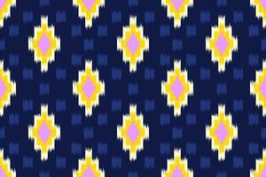 Ikat geometric folklore. Tribal ethnic vector texture. Seamless striped pattern in Aztec style. Folk embroidery. Indian, Scandinavian, Gypsy, Mexican, African rug.