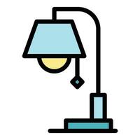 Room light icon vector flat