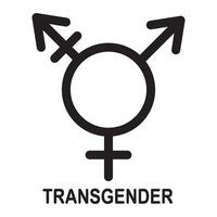 gender symbol icon vector