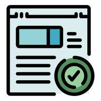 Teamwork website icon vector flat
