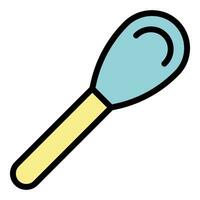 Cutlery spatula icon vector flat