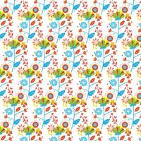 Colourful hand draw surface pattern design vector