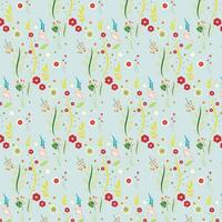 Colourful hand draw surface pattern design vector