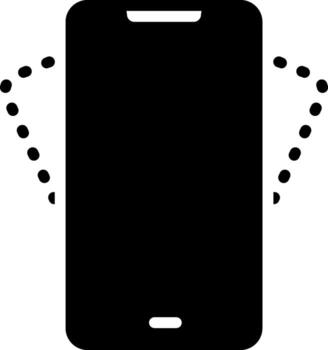 solid icon for shake vector