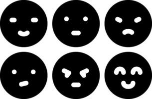 solid icon for differently vector