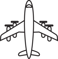 Flugzeug Symbol Abenteuer Objekt Jahrgang Linie Kunst png