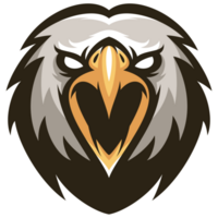 bunt Adler Tier Tier Kopf Sport Logo png