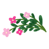 mignonne fleurs dans le monde png