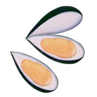 Mussels in the sea png