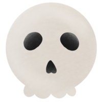 skull on halloween png