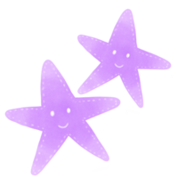 Starfish in the sea png