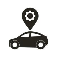 car repair center icon vector