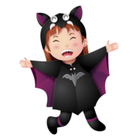 kinderen in halloween kostuums. png