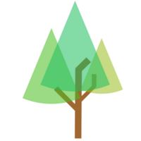 árbol elemento svg png