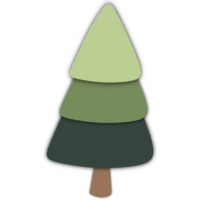 albero carta tagliare png