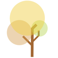 árvore elemento SVG png