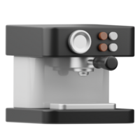 koffie machine 3d illustratie png