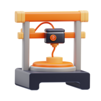 3D Printer 3D Illustration png