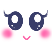 Simple emoticon art png