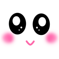 Simple emoticon art png