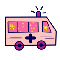 el ambulancia ilustración png