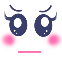 Simple emoticon art png