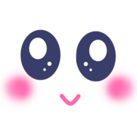 Simple emoticon art png