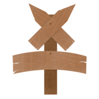 Wooden Sign board png