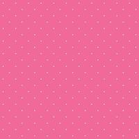 Pink and white seamless mini polka dot pattern vector