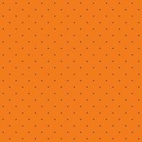 Black and orange seamless mini polka dot pattern vector