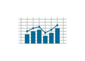 statistic icon design vector isolated