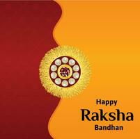 Happy Raksha Bandhan Indian Hindu Festival Celebration Vector Design