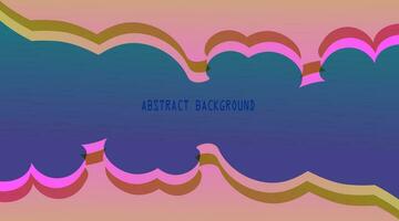 Liquid color background design. Fluid gradient shapes composition. vector