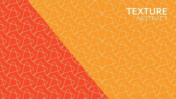 pattern abstract tringle wave orange color design. vector illustration. trendy and simple style