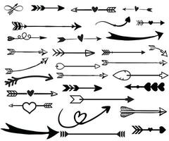 Arrows big black set icons. Arrow icon. Arrow vector collection. Arrow. Cursor. Modern simple arrows. Vector illustration