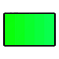 Samsung Galaxy Tab S7 Plus  Greenscreen Display png