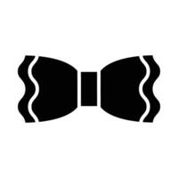 Bow Tie Vector Glyph Icon For Personal And Commercial Use.