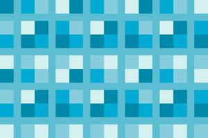 Blue square mosaic pattern. Seamless pattern. Abstract background vector illustration.
