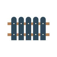 wooden gates and fences vector