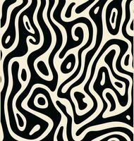 black and white geometric pattern, in the style of organic shapes and curved lines, minimalist strokes, keith haring, soft lines, abstract minimalism appreciator, thick impasto texture, bold colors vector