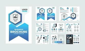 Multipurpose Business Brochure Template Design vector