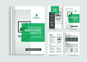 creative and modern multipurpose bifold brochure template design vector