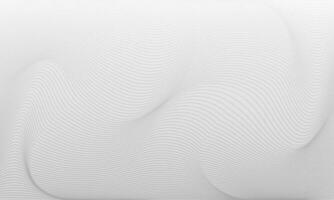 Grey Flow Wave Stripe Background Vector