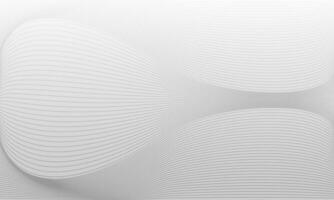 Grey Flow Wave Stripe Background Vector