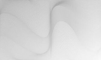 Grey Flow Wave Stripe Background Vector